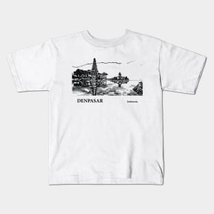 Denpasar - Indonesia Kids T-Shirt